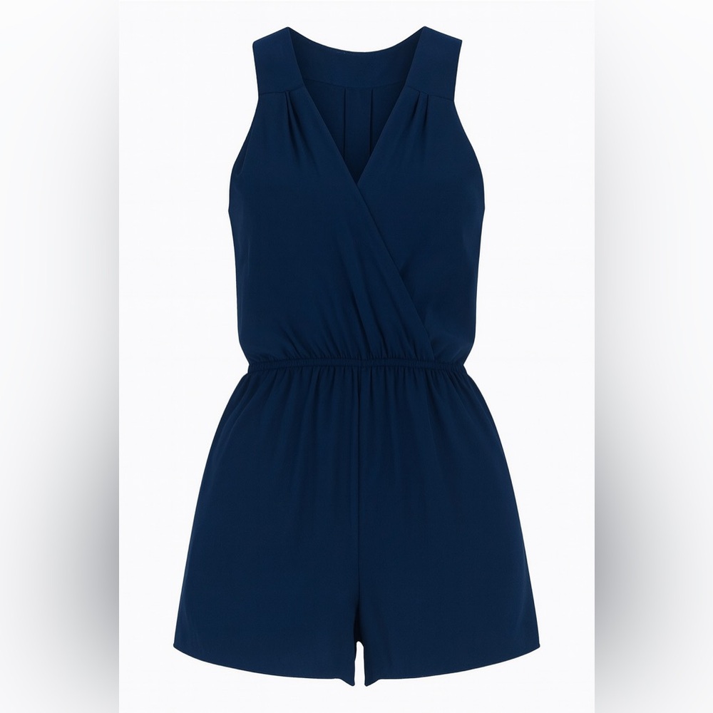 Women's BCBGMAXAZRIA Romper XS Blue
113